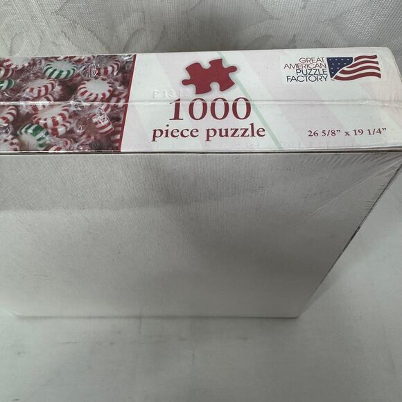 5 for $25| Sweet Tooth Peppermint Candy Great American Puzzle Factory 1000 Piece - Picture 5 of 7